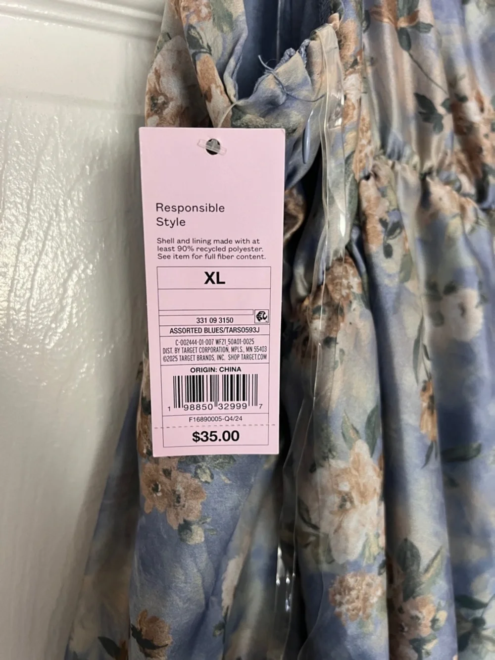 wild fable Blue Floral Maxi Dress - Picture 2 of 7